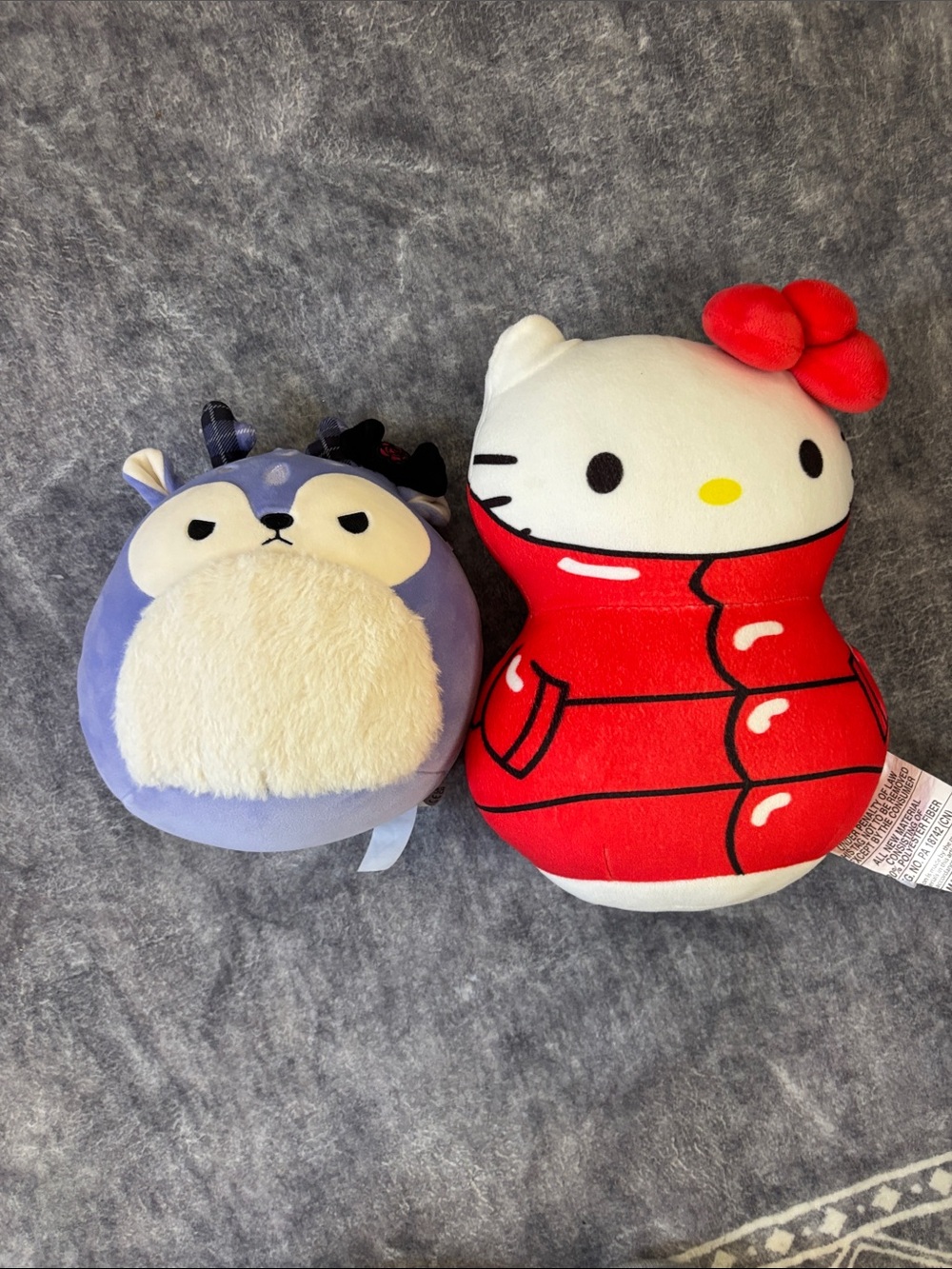 Hello Kitty Red and White Plush - Puffer Jacket Design